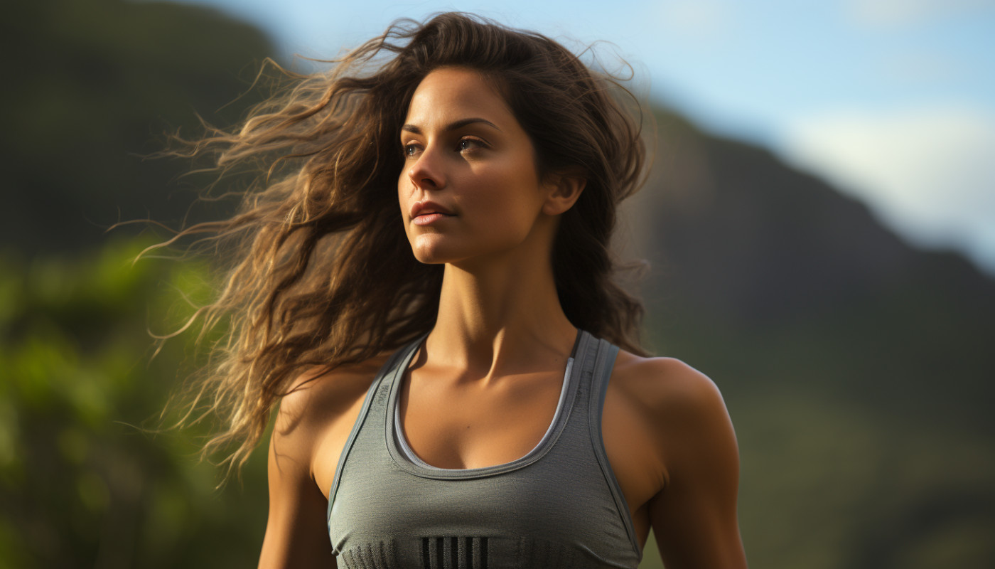 Exercices en plein air améliorés par l'usage du CBD