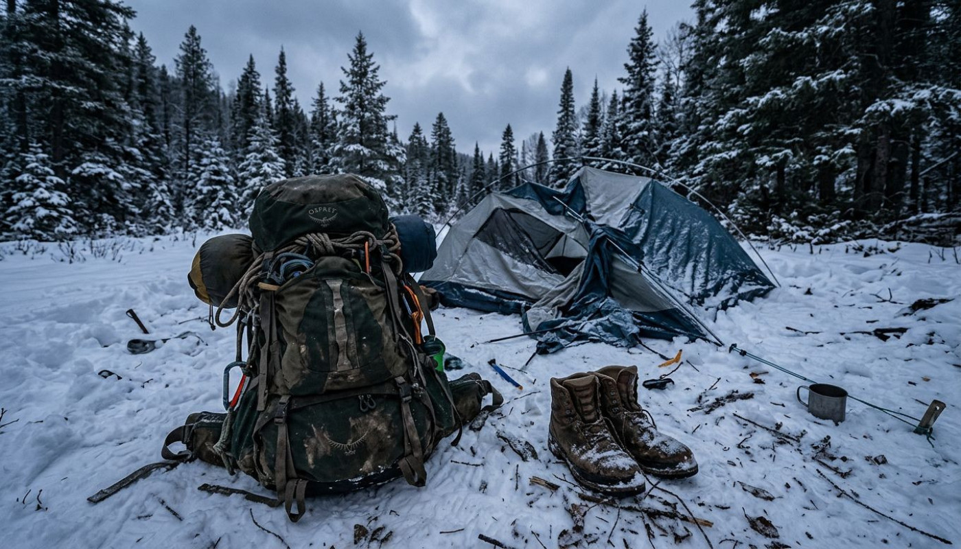 Sac trop lourd, bivouac raté : que faire face aux imprévus outdoor en hiver ?